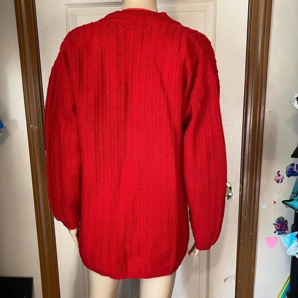 Vintage American Weekend Sweater/Cardigan Women Size M - Picture 2 of 5